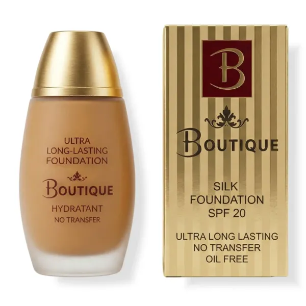 Boutique Silk Foundation fondotinta fluido effetto seta made in Italy