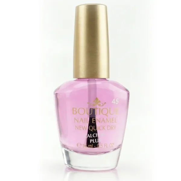 Boutique Top Coat Pink fissatore rosa perlato finish luminoso unghie made in Italy