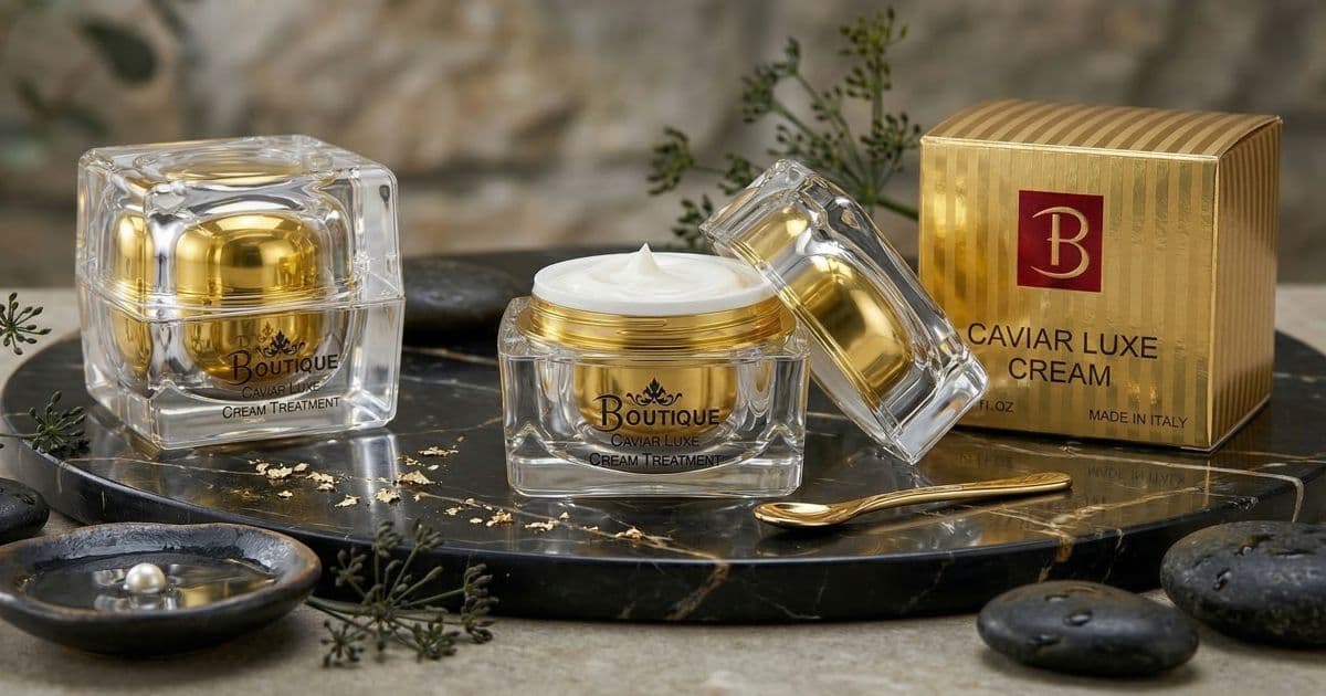 Caviar Luxe Cream Boutique crema viso collo anti-età 98% ingredienti naturali caviale